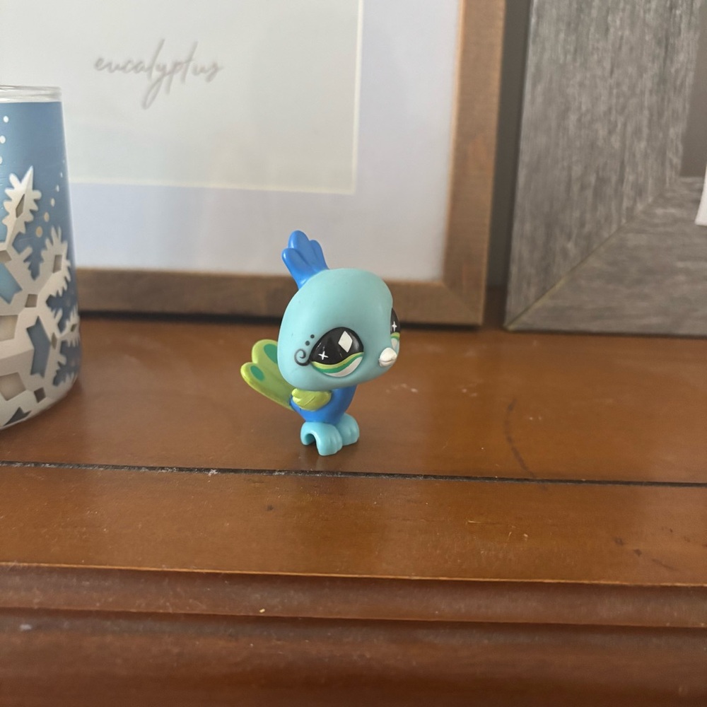 hasbro littlest pet shop peacock #463